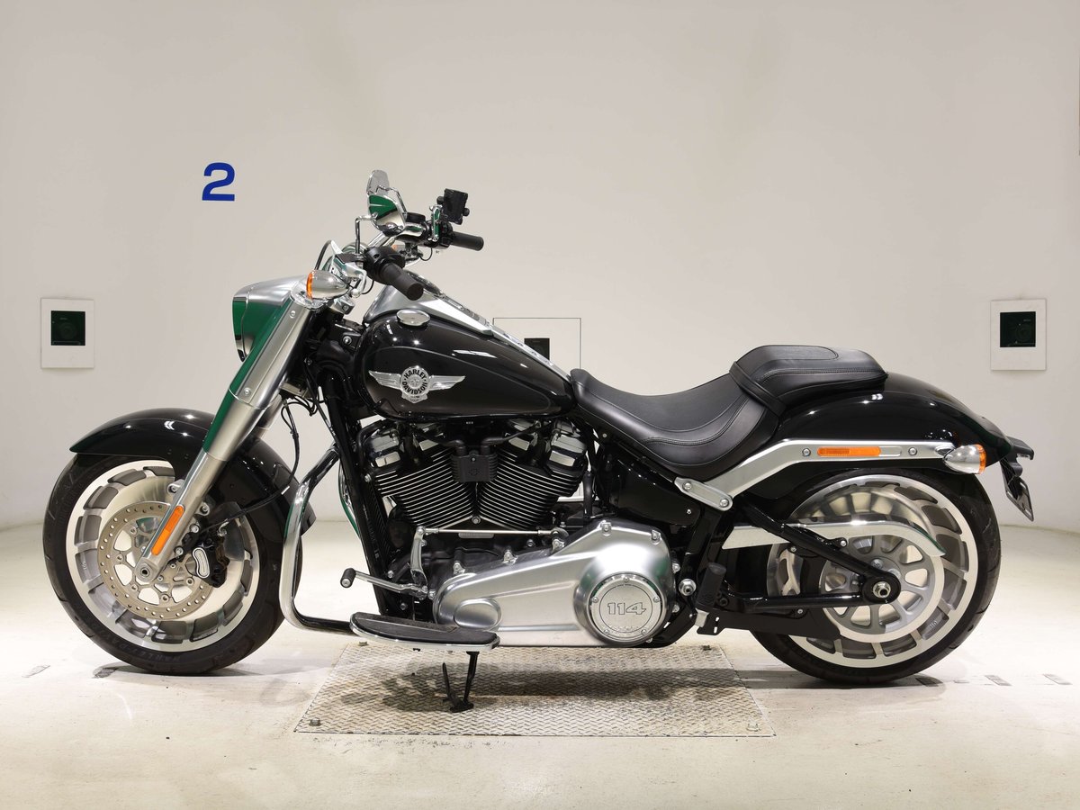 HD FATBOY FLFBS1868 2019, рама 5HD1YGK59LB023615 – мотоцикл из Японии с аукциона BDS, фото 2