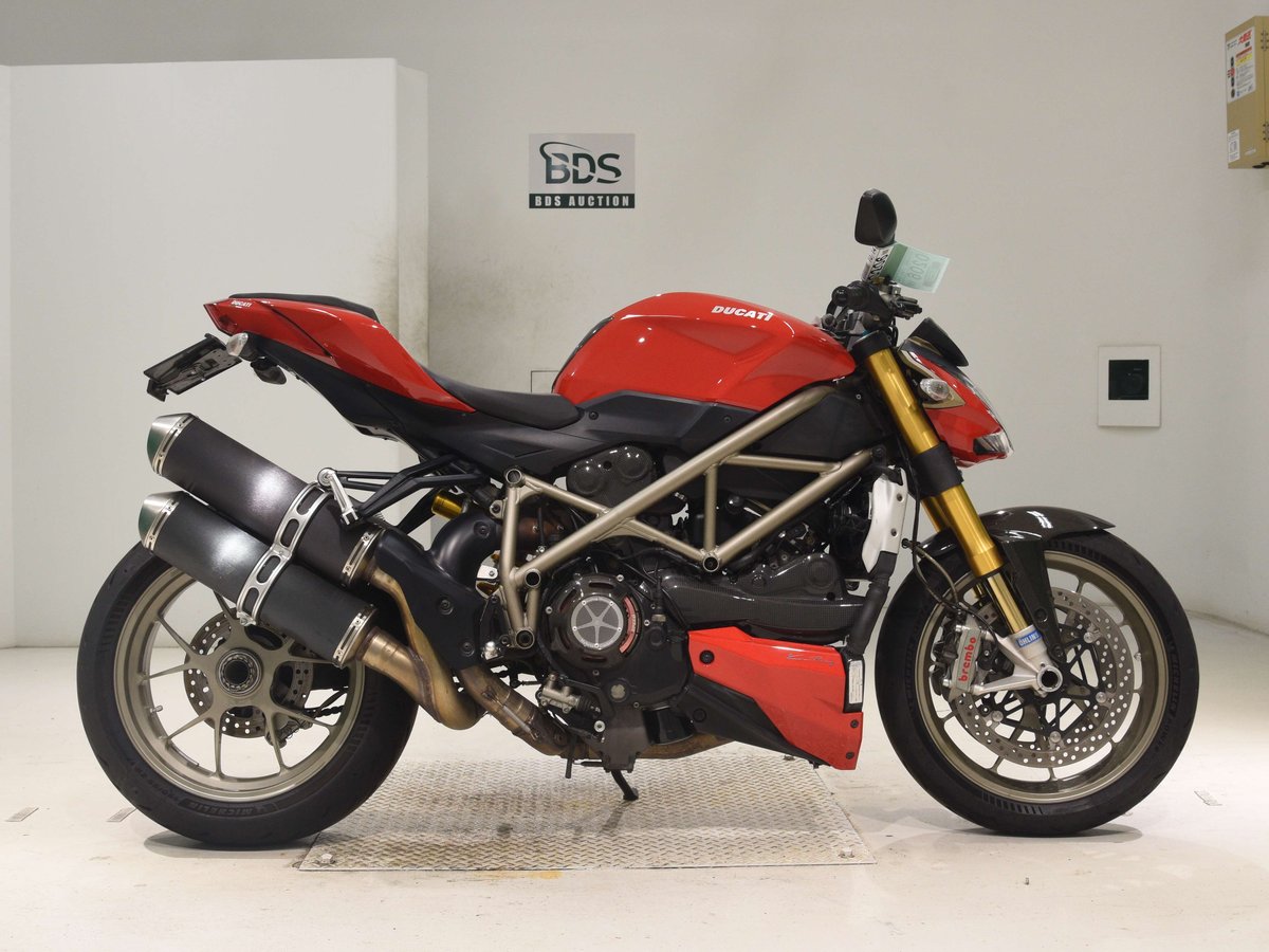 Ducati STREETFIGHTER 1098S 2009, рама ZDMF100AA9B002082 – мотоцикл из Японии с аукциона BDS, фото 1