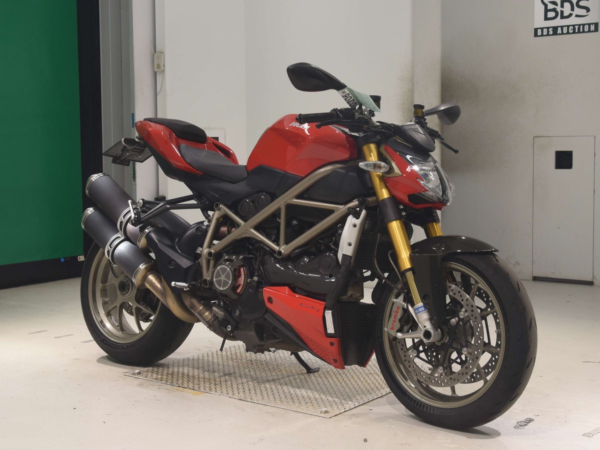 Ducati STREETFIGHTER 1098S 2009, рама ZDMF100AA9B002082 – мотоцикл из Японии с аукциона BDS, фото 3