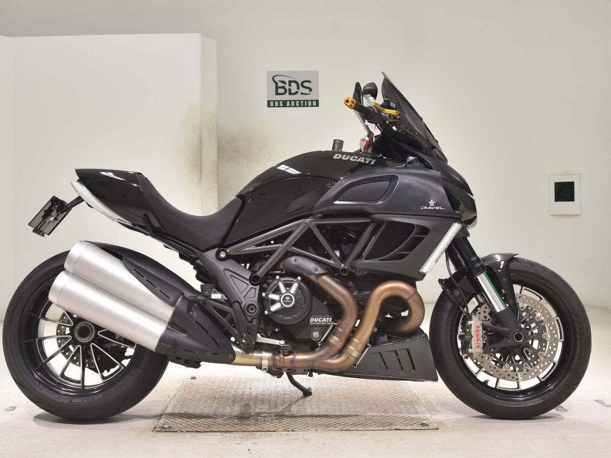 Ducati DIAVEL 2012, рама ZDMG100ABBB006084 – мотоцикл из Японии с аукциона BDS, фото 1