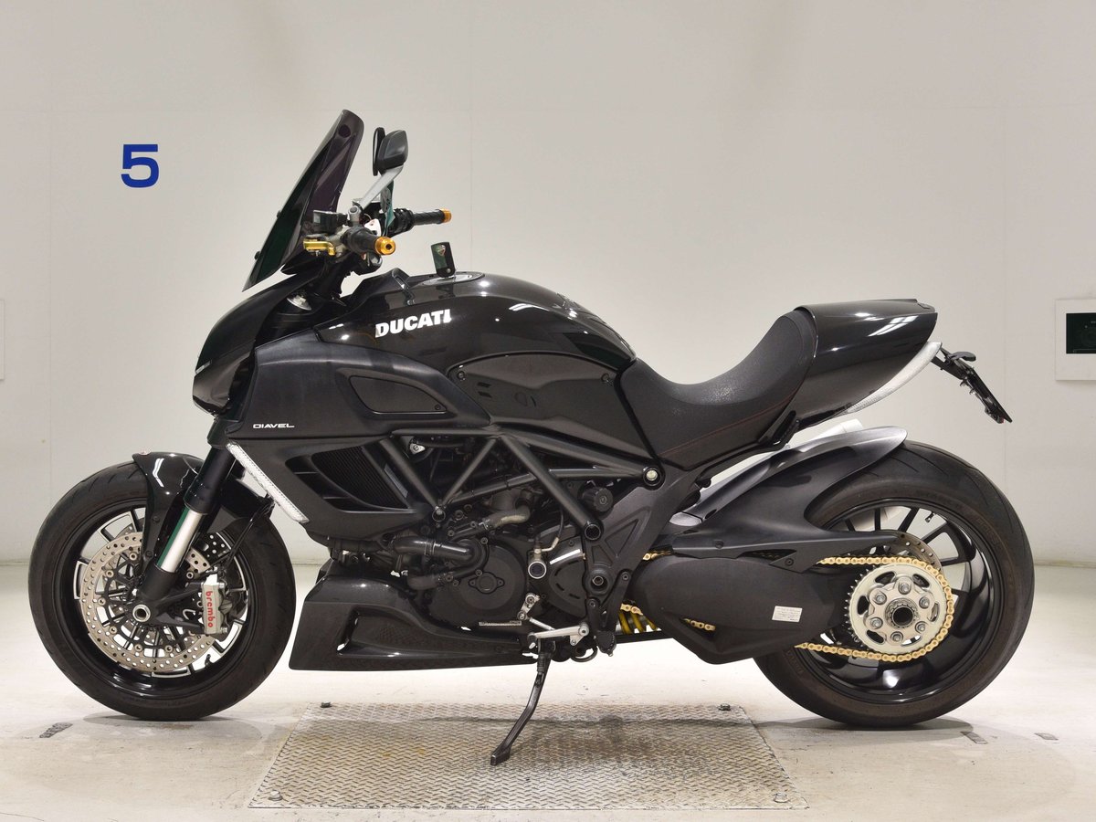 Ducati DIAVEL 2012, рама ZDMG100ABBB006084 – мотоцикл из Японии с аукциона BDS, фото 2