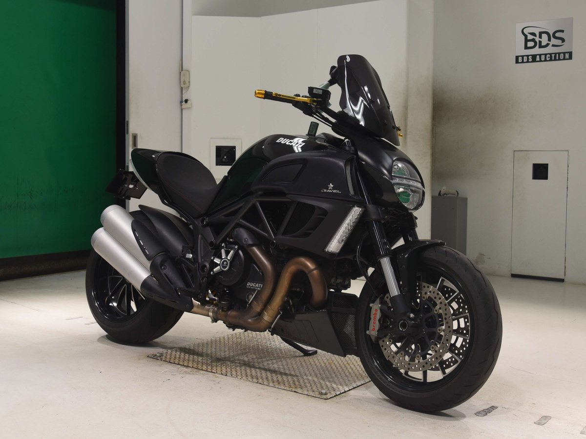 Ducati DIAVEL 2012, рама ZDMG100ABBB006084 – мотоцикл из Японии с аукциона BDS, фото 3