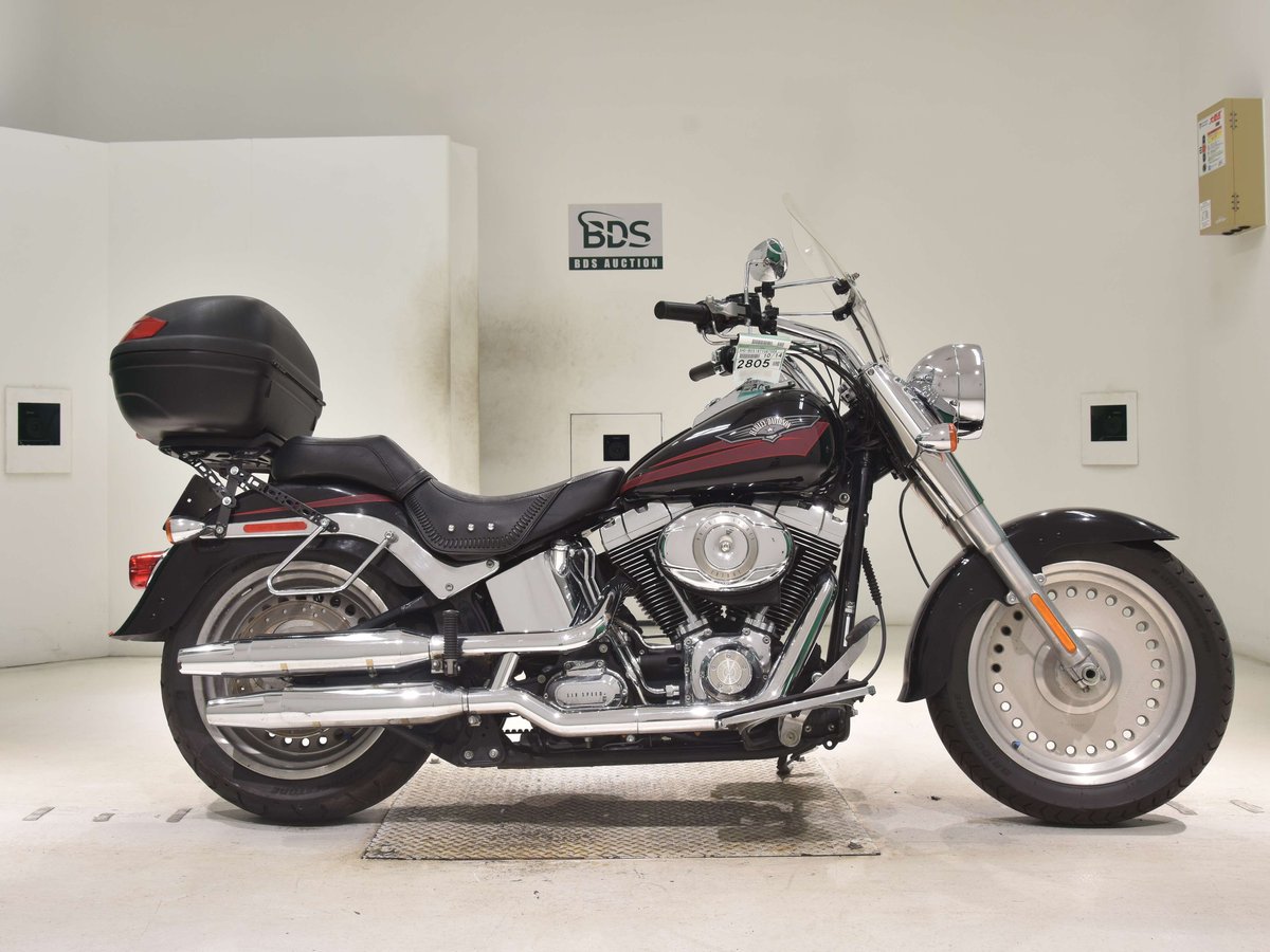HD FATBOY FLSTF1580 2007, рама 5HD1BX5187Y067554 – мотоцикл из Японии с аукциона BDS, фото 1