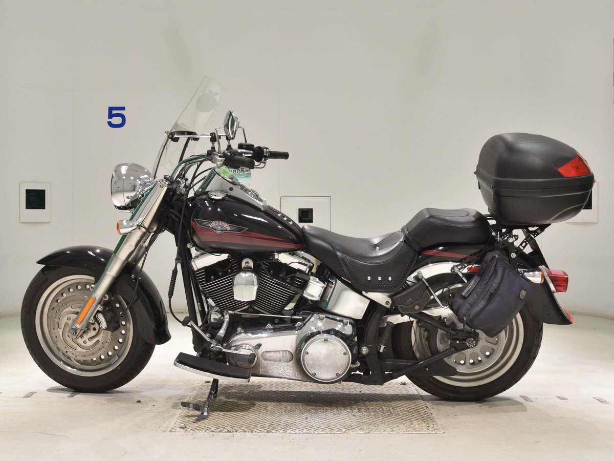 HD FATBOY FLSTF1580 2007, рама 5HD1BX5187Y067554 – мотоцикл из Японии с аукциона BDS, фото 2