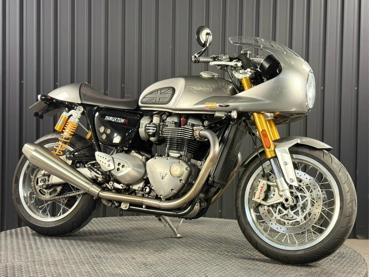 Triumph THRUXTON1200R 2016, рама SMTDAD72H4G769187 – мотоцикл из Японии с аукциона IAUC, фото 1