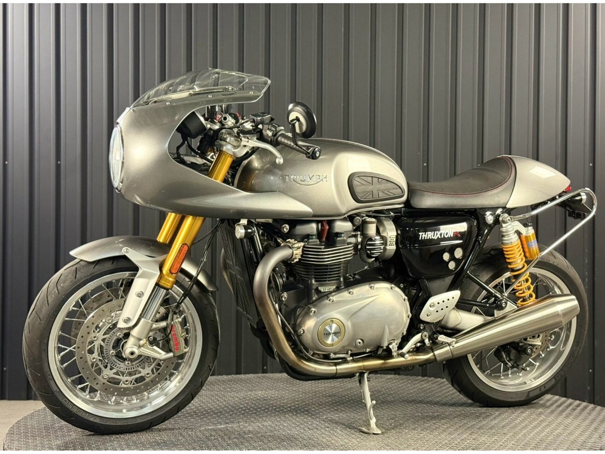 Triumph THRUXTON1200R 2016, рама SMTDAD72H4G769187 – мотоцикл из Японии с аукциона IAUC, фото 2