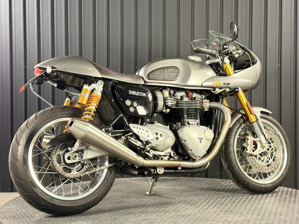 Triumph THRUXTON1200R 2016, рама SMTDAD72H4G769187 – мотоцикл из Японии с аукциона IAUC, фото 3