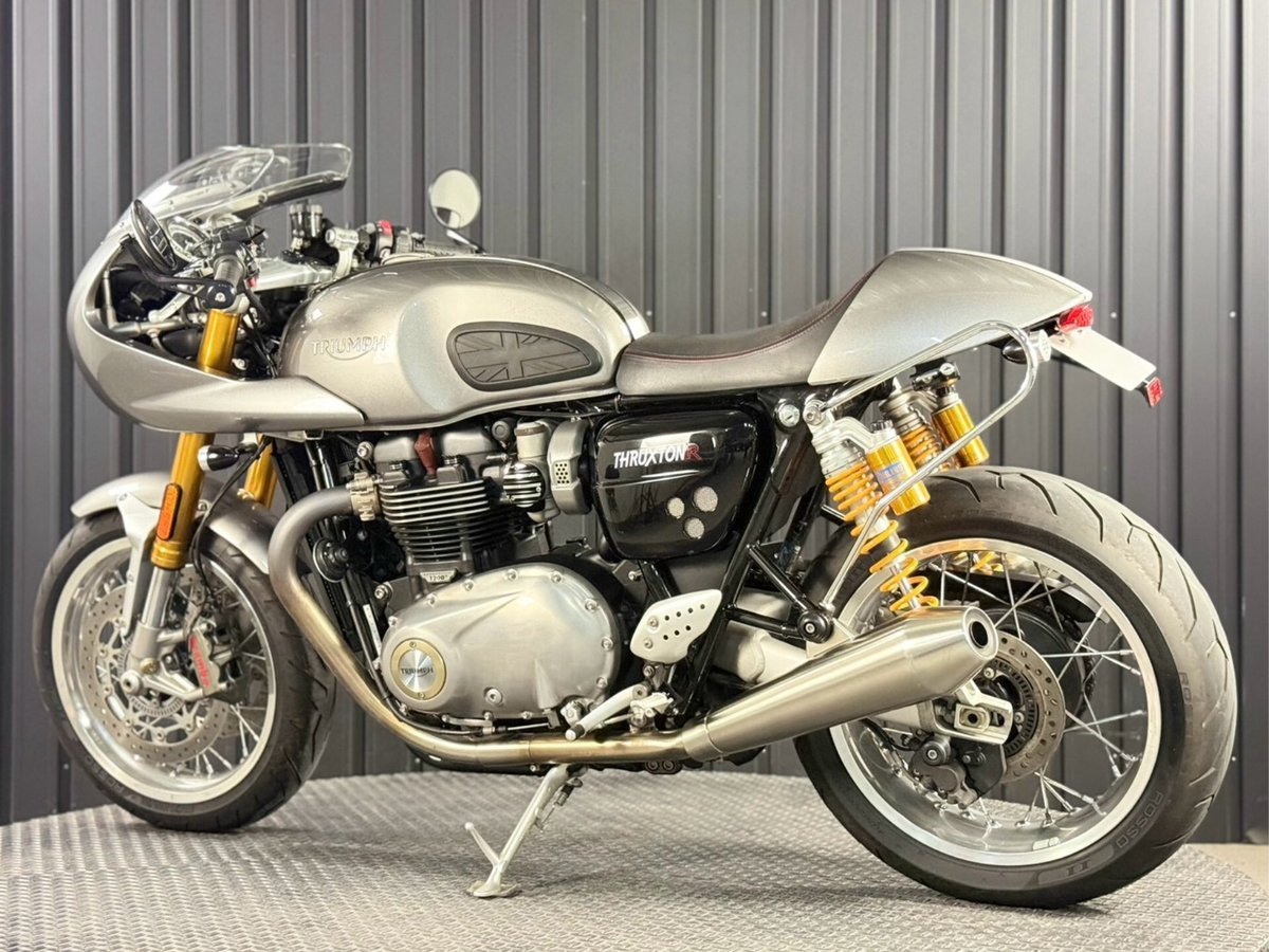 Triumph THRUXTON1200R 2016, рама SMTDAD72H4G769187 – мотоцикл из Японии с аукциона IAUC, фото 4