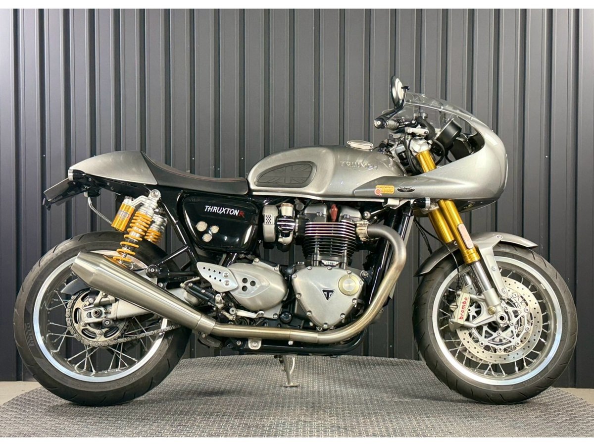 Triumph THRUXTON1200R 2016, рама SMTDAD72H4G769187 – мотоцикл из Японии с аукциона IAUC, фото 5