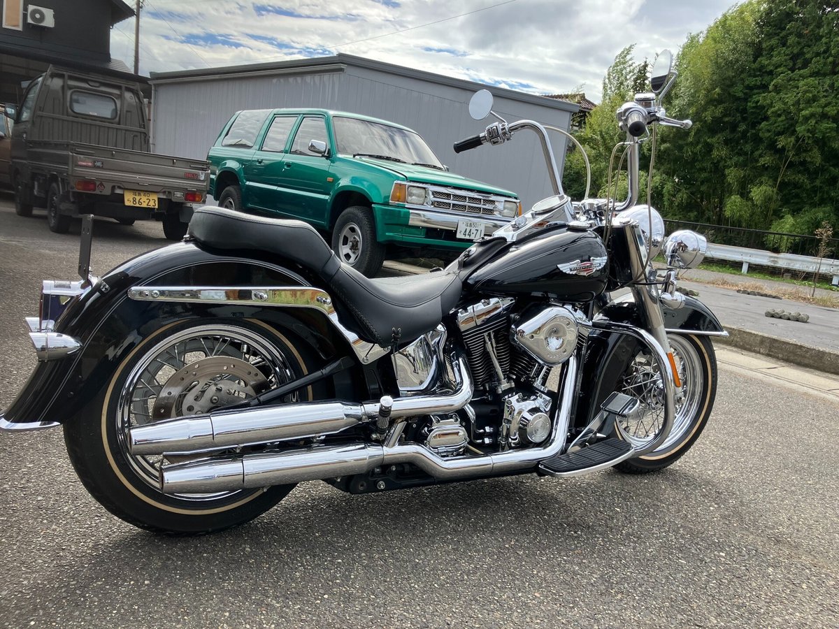 HD FATBOY FLSTF 2002, рама 1HD1BMY162Y052819 – мотоцикл из Японии с аукциона IAUC, фото 4