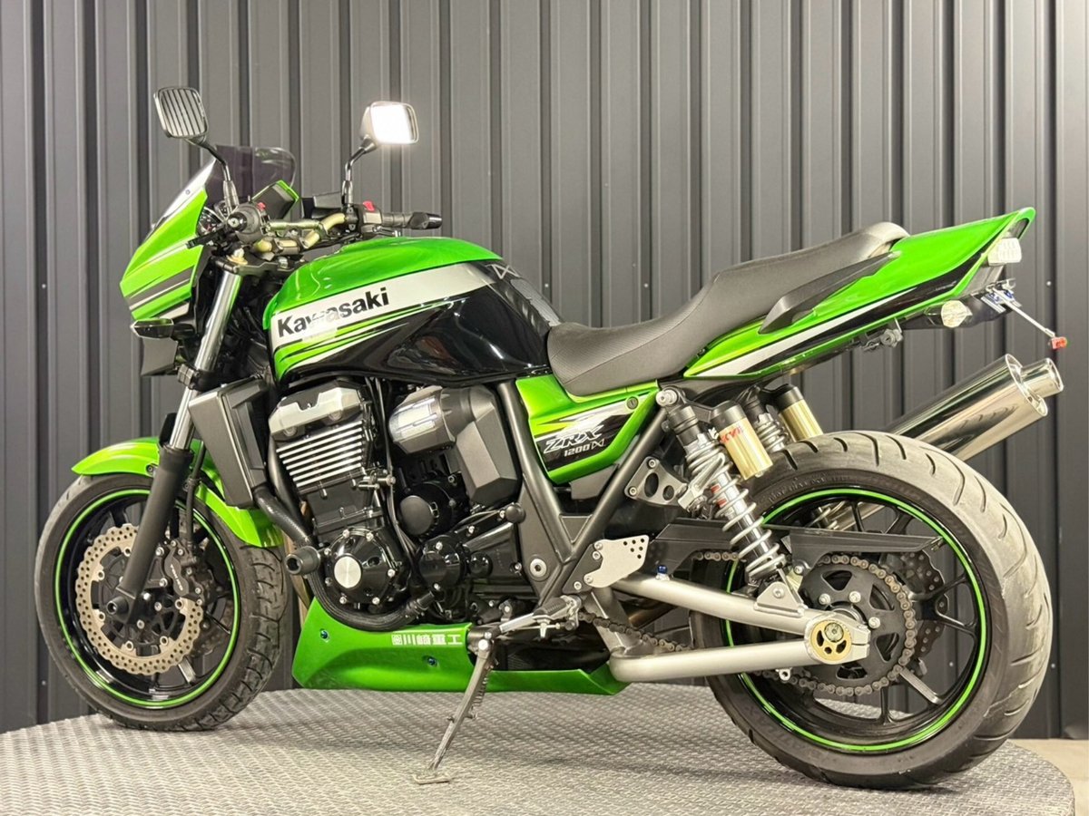 Kawasaki ZRX1200 DAEG 2011, рама ZRT20D-005853 – мотоцикл из Японии с аукциона IAUC, фото 4