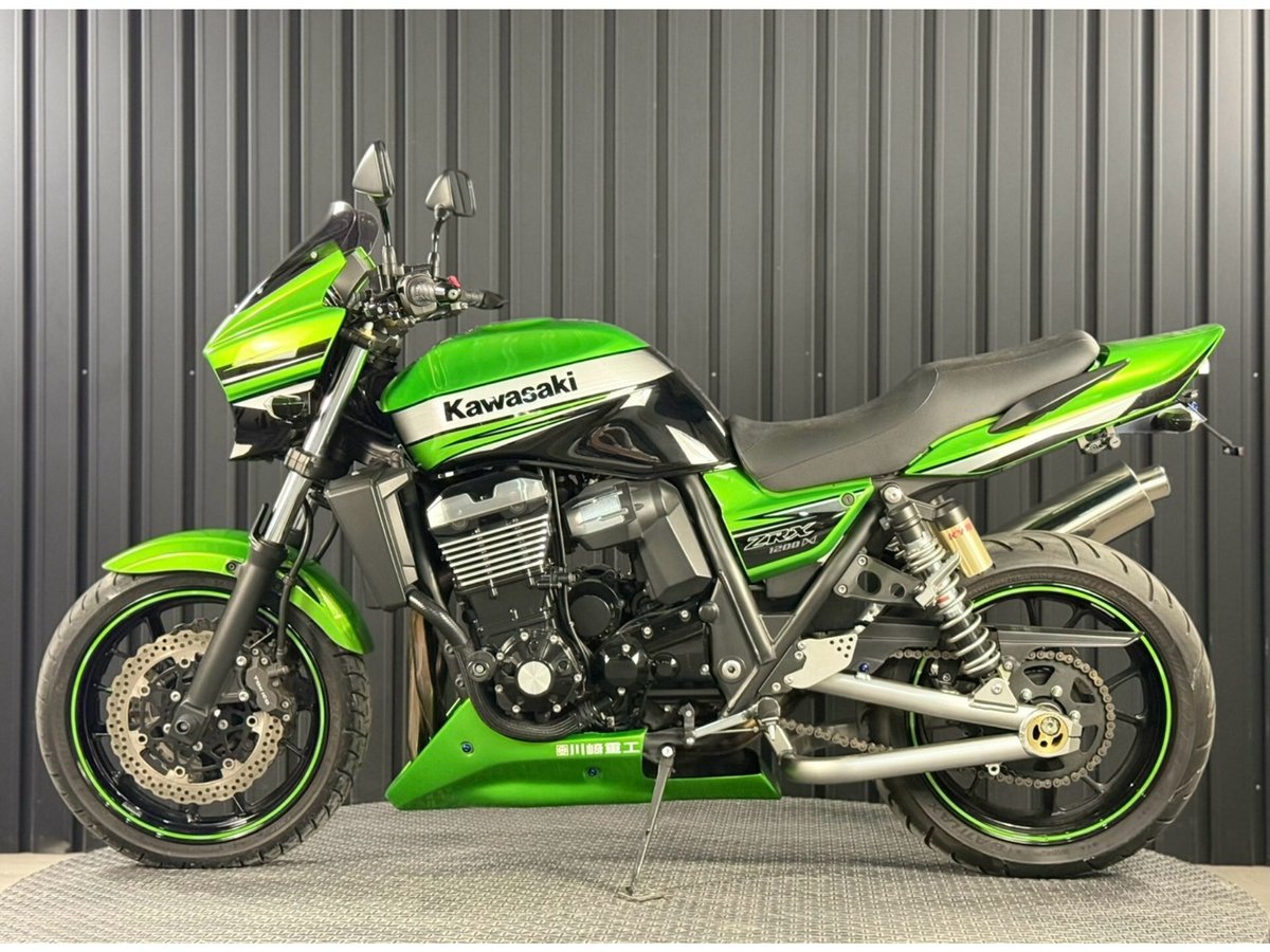 Kawasaki ZRX1200 DAEG 2011, рама ZRT20D-005853 – мотоцикл из Японии с аукциона IAUC, фото 6