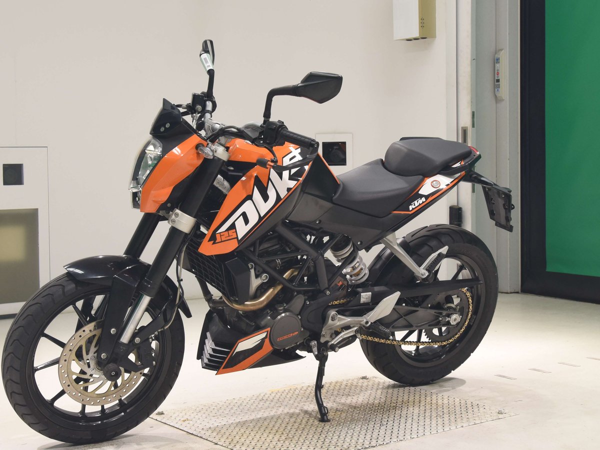 KTM 125 DUKE 2011, рама VBKJGA4D6BC000006 – мотоцикл из Японии с аукциона BDS, фото 4
