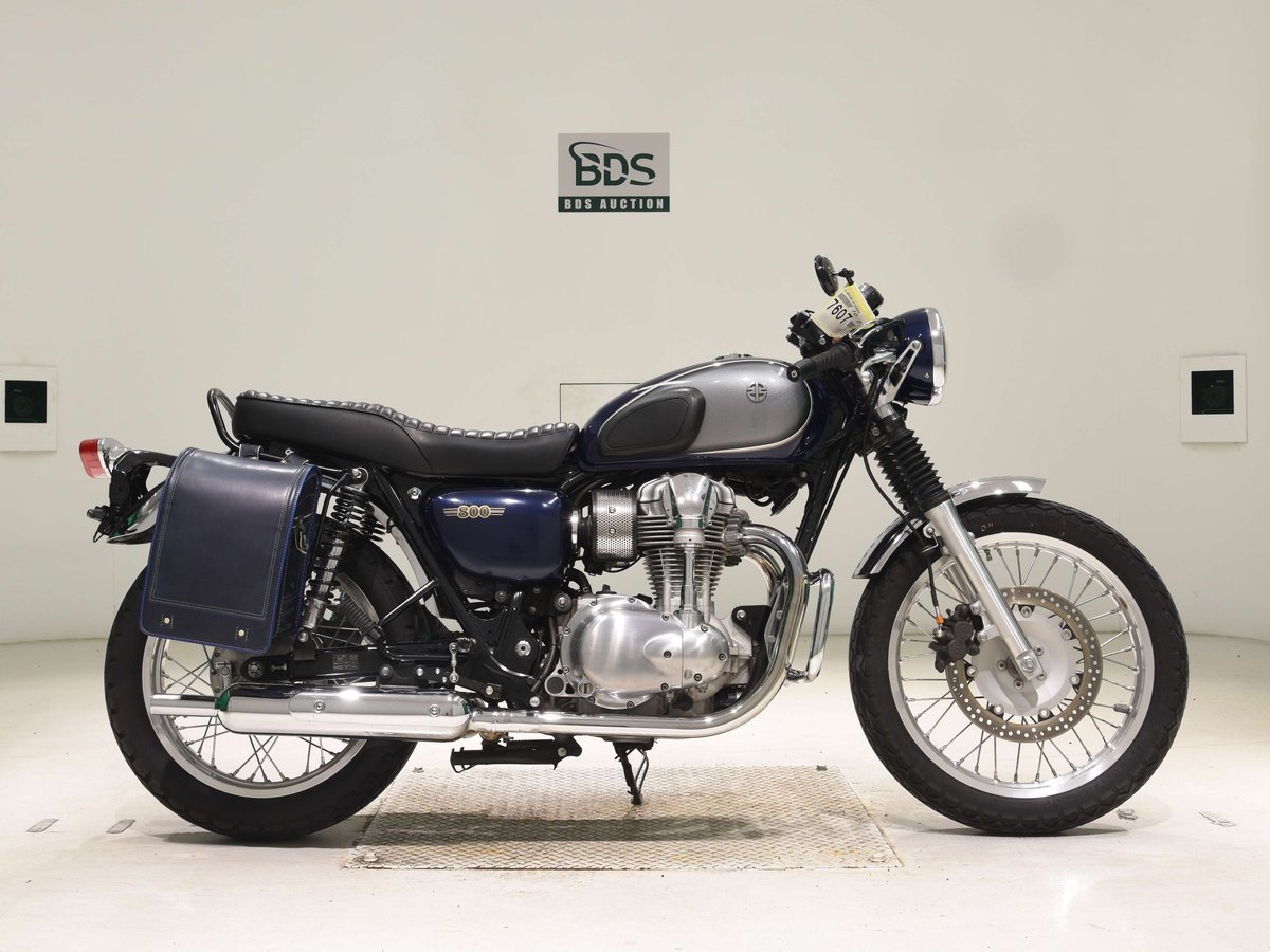 Kawasaki W800, рама EJ800A-019885 – мотоцикл из Японии с аукциона BDS, фото 1
