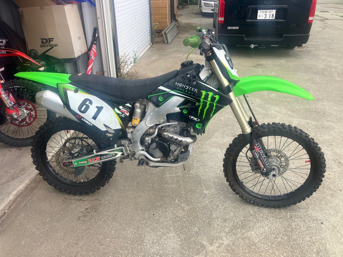 Kawasaki KX250F, рама KX250X-001494 – мотоцикл из Японии с аукциона IAUC, фото 1