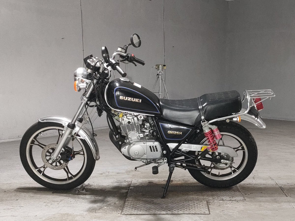 Suzuki GN125H 2011, рама LC6PCJG97B0000995 – мотоцикл из Японии с аукциона JBA, фото 2