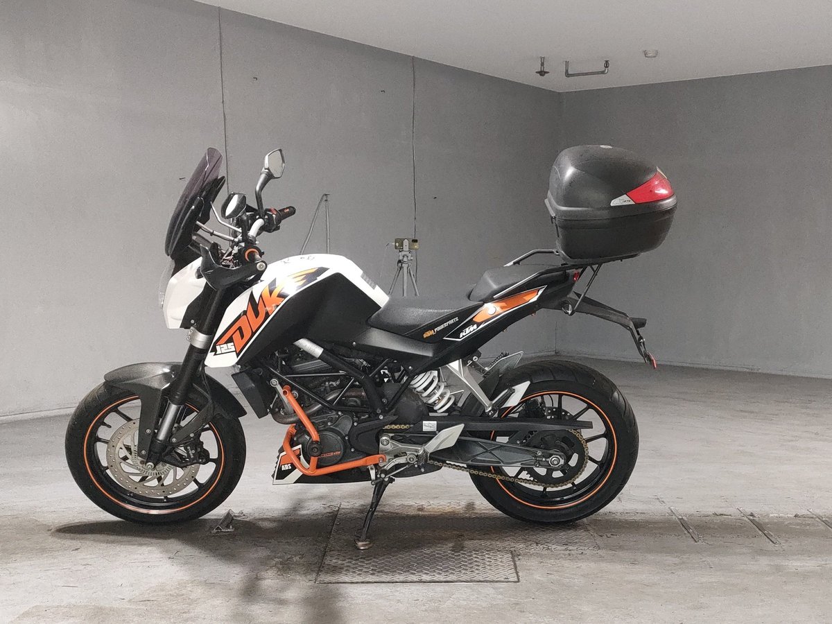 KTM 125 DUKE 2014, рама VBKJGA404EC025522 – мотоцикл из Японии с аукциона JBA, фото 2