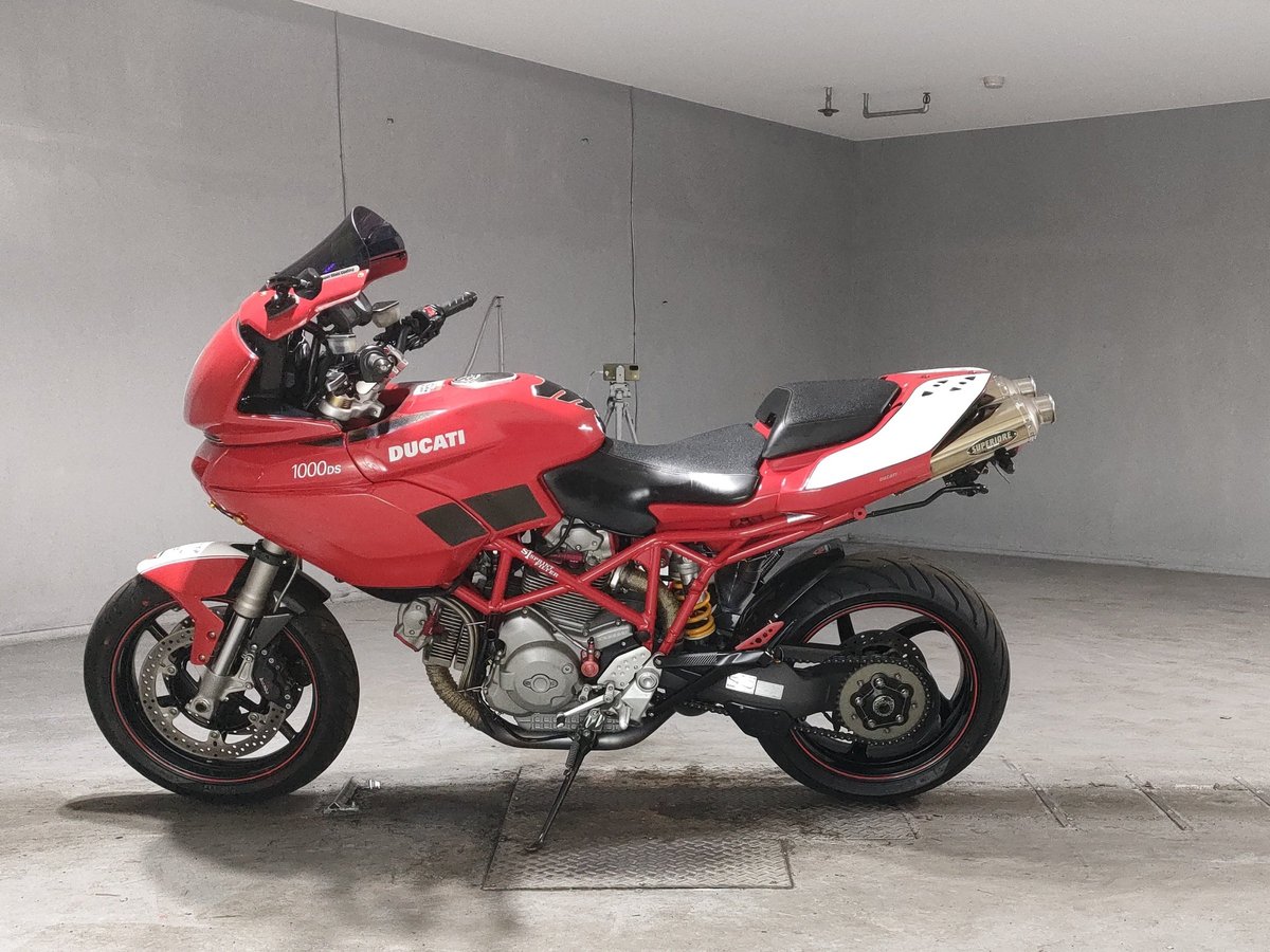 Ducati MULTISTRADA 1000DS 2004, рама ZDMA100AA3B005581 – мотоцикл из Японии с аукциона JBA, фото 2