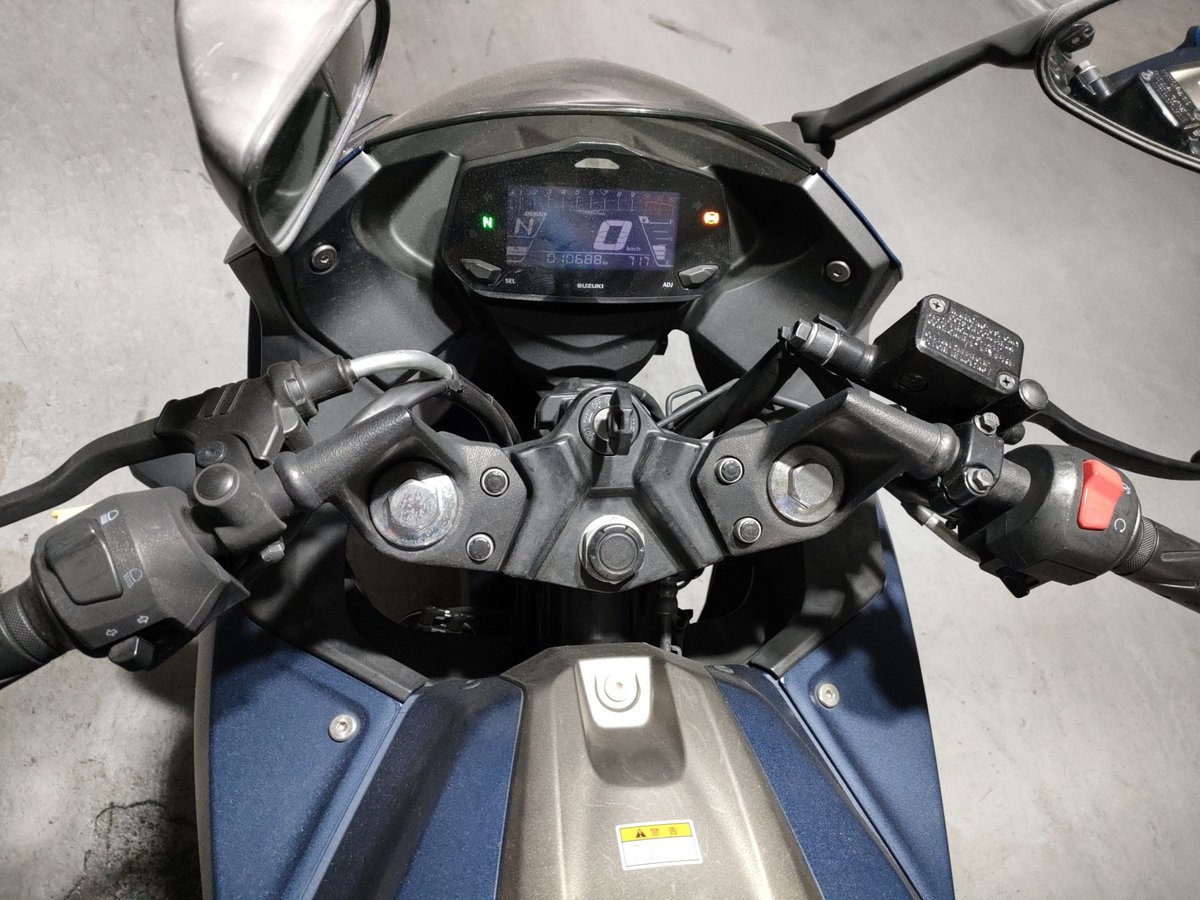 Suzuki GIXXER250SF, рама ED22Y-100867 – мотоцикл из Японии с аукциона JBA, фото 5