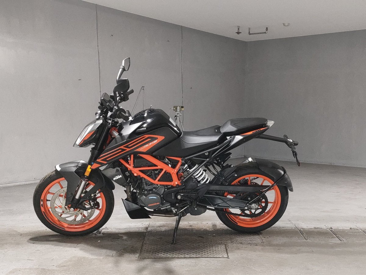 KTM 125 DUKE 2021, рама VBKJPA403MC098413 – мотоцикл из Японии с аукциона JBA, фото 2