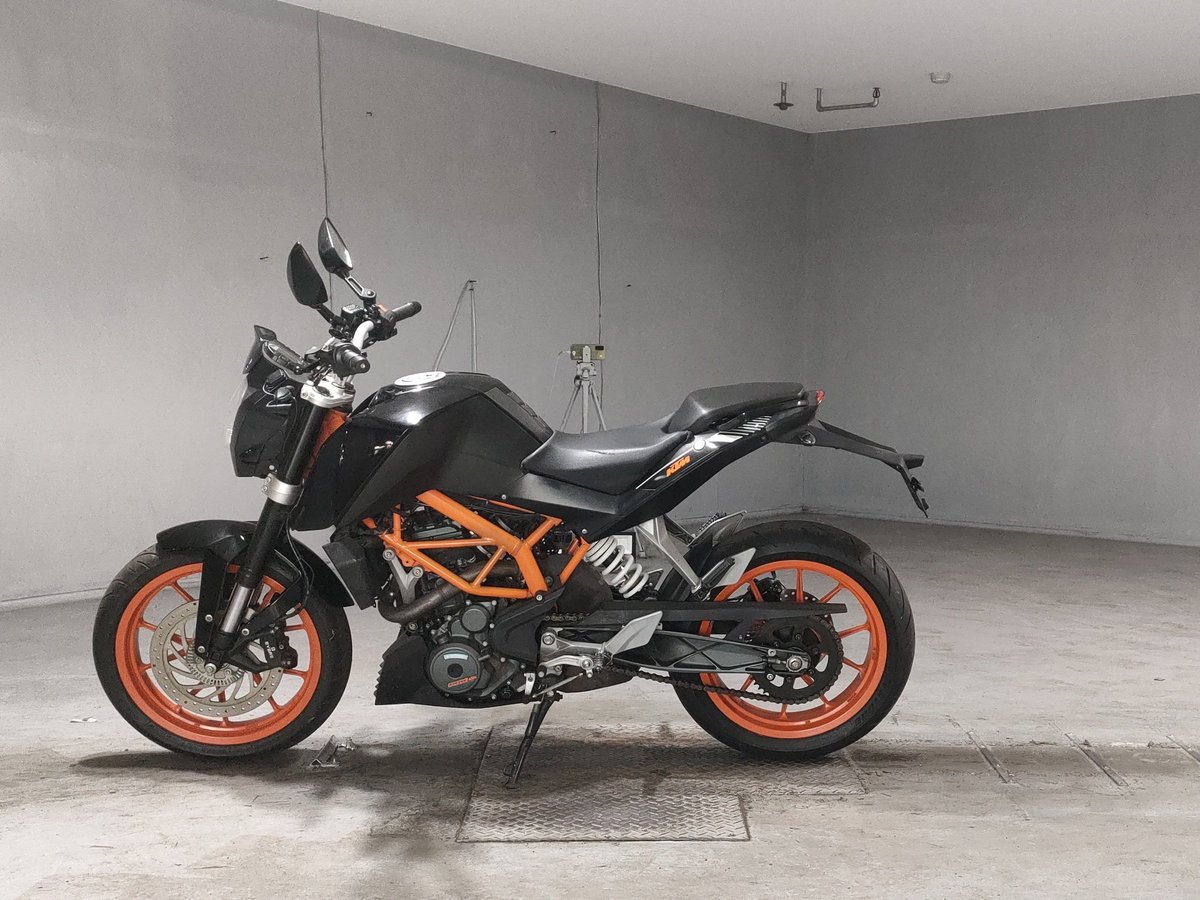 KTM 390 DUKE 2018, рама VBKJGJ401GC284956 – мотоцикл из Японии с аукциона JBA, фото 2