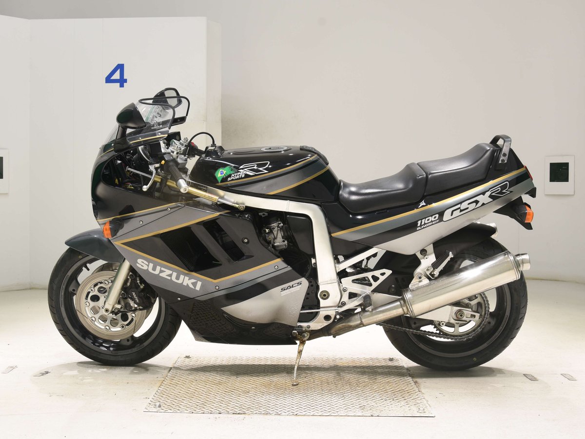 Suzuki GSX-R1100 1989, рама GV73A-101502 – мотоцикл из Японии с аукциона BDS, фото 2