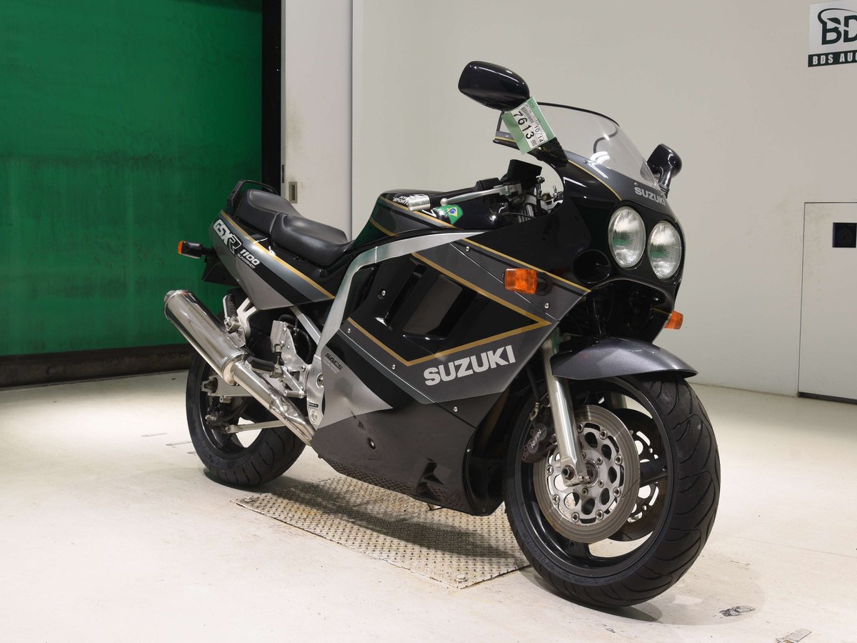 Suzuki GSX-R1100 1989, рама GV73A-101502 – мотоцикл из Японии с аукциона BDS, фото 3