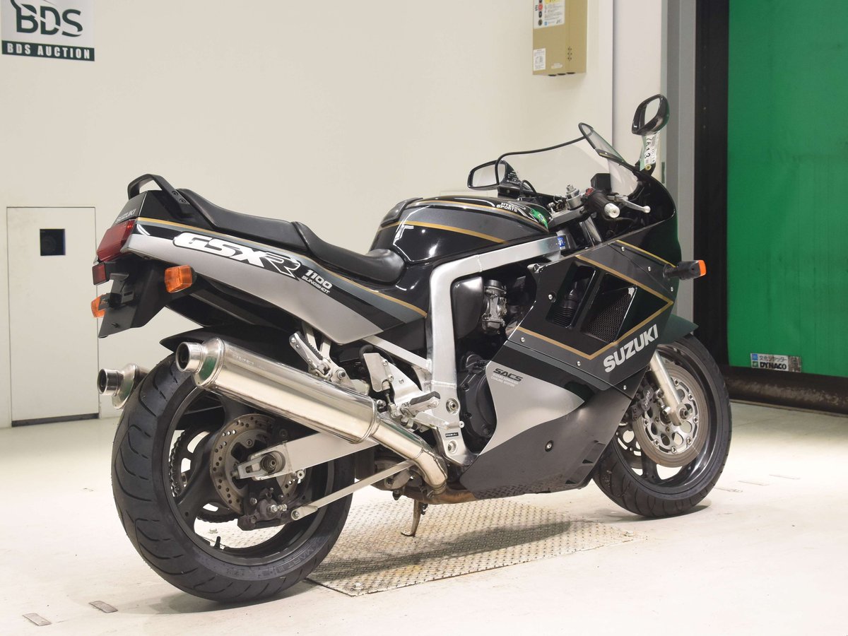 Suzuki GSX-R1100 1989, рама GV73A-101502 – мотоцикл из Японии с аукциона BDS, фото 5