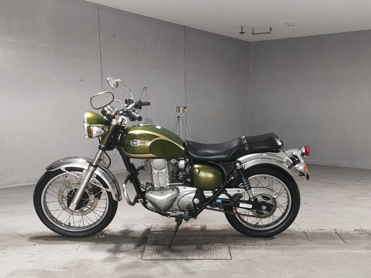 Kawasaki ESTRELLA, рама BJ250A-099254 – мотоцикл из Японии с аукциона JBA, фото 2