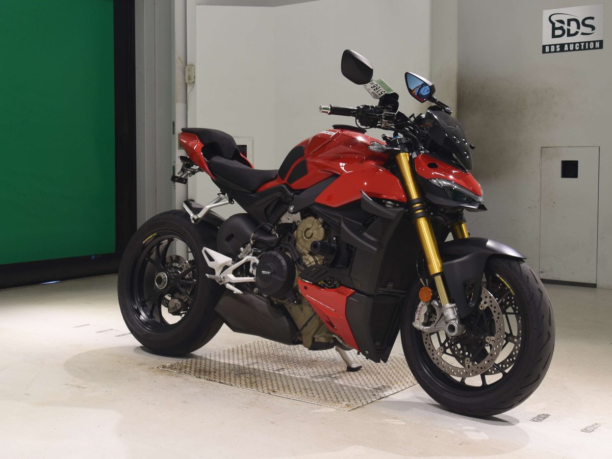 Ducati STREETFIGHTER V4S 2021, рама ZDM1F00AAMB000048 – мотоцикл из Японии с аукциона BDS, фото 3