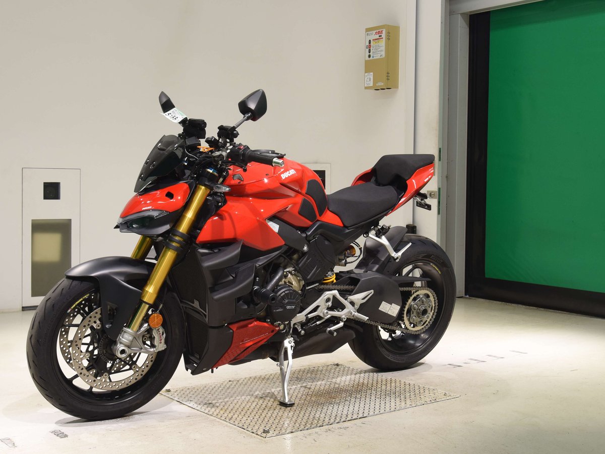 Ducati STREETFIGHTER V4S 2021, рама ZDM1F00AAMB000048 – мотоцикл из Японии с аукциона BDS, фото 4
