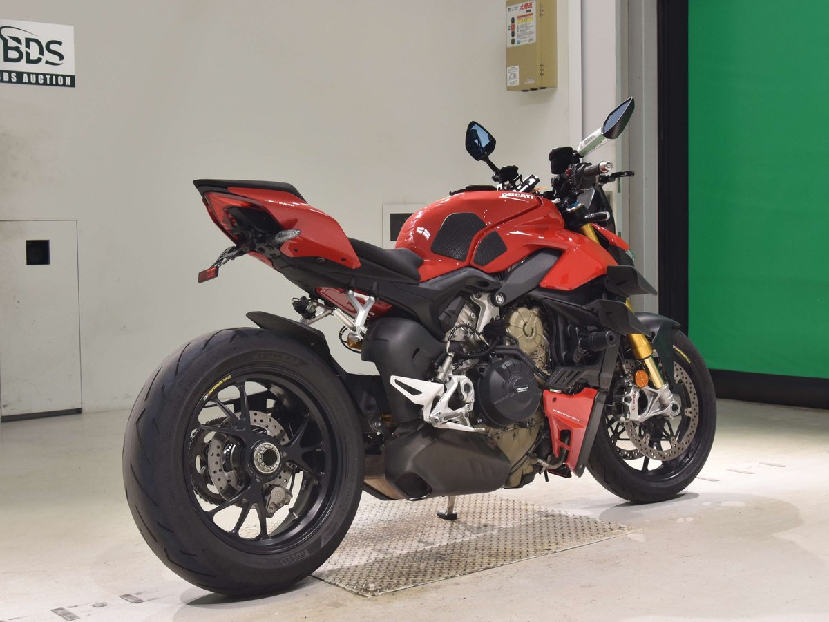 Ducati STREETFIGHTER V4S 2021, рама ZDM1F00AAMB000048 – мотоцикл из Японии с аукциона BDS, фото 5