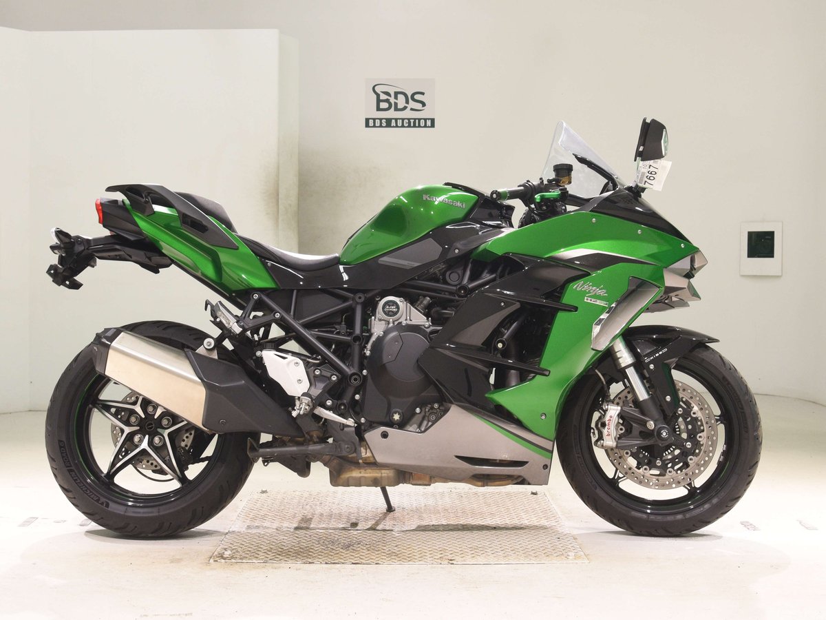 Kawasaki NINJA H2 SX SE + 2021, рама ZXT02A-009718 – мотоцикл из Японии с аукциона BDS, фото 1