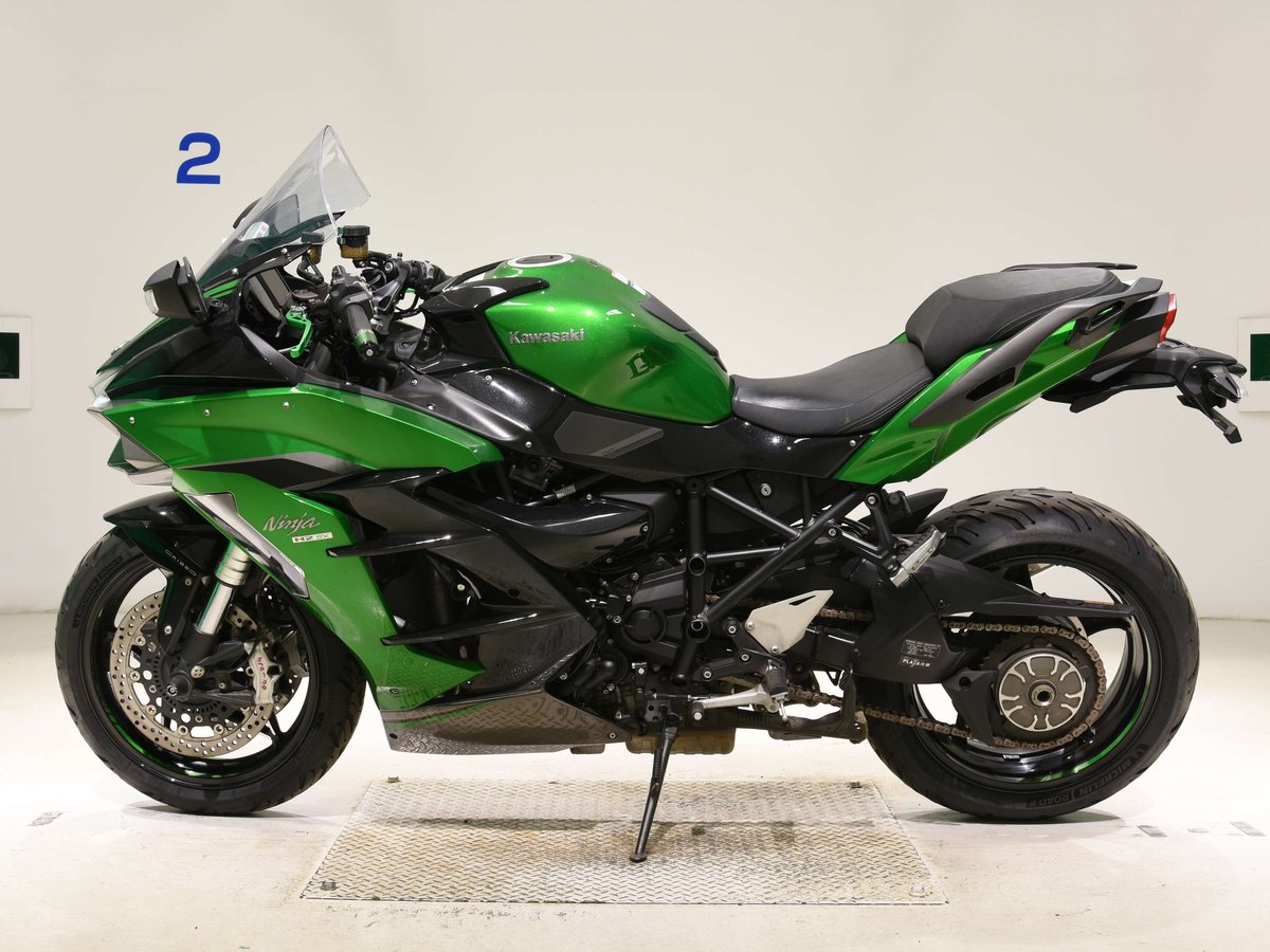 Kawasaki NINJA H2 SX SE + 2021, рама ZXT02A-009718 – мотоцикл из Японии с аукциона BDS, фото 2
