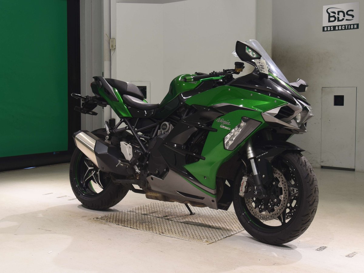Kawasaki NINJA H2 SX SE + 2021, рама ZXT02A-009718 – мотоцикл из Японии с аукциона BDS, фото 3