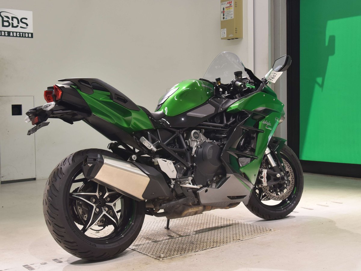 Kawasaki NINJA H2 SX SE + 2021, рама ZXT02A-009718 – мотоцикл из Японии с аукциона BDS, фото 5
