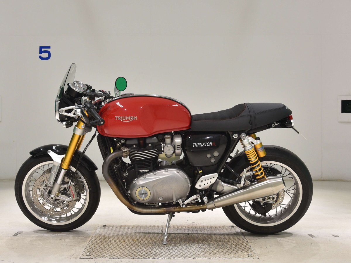 Triumph THRUXTON1200R 2016, рама SMTDAD72H4G771764 – мотоцикл из Японии с аукциона BDS, фото 2
