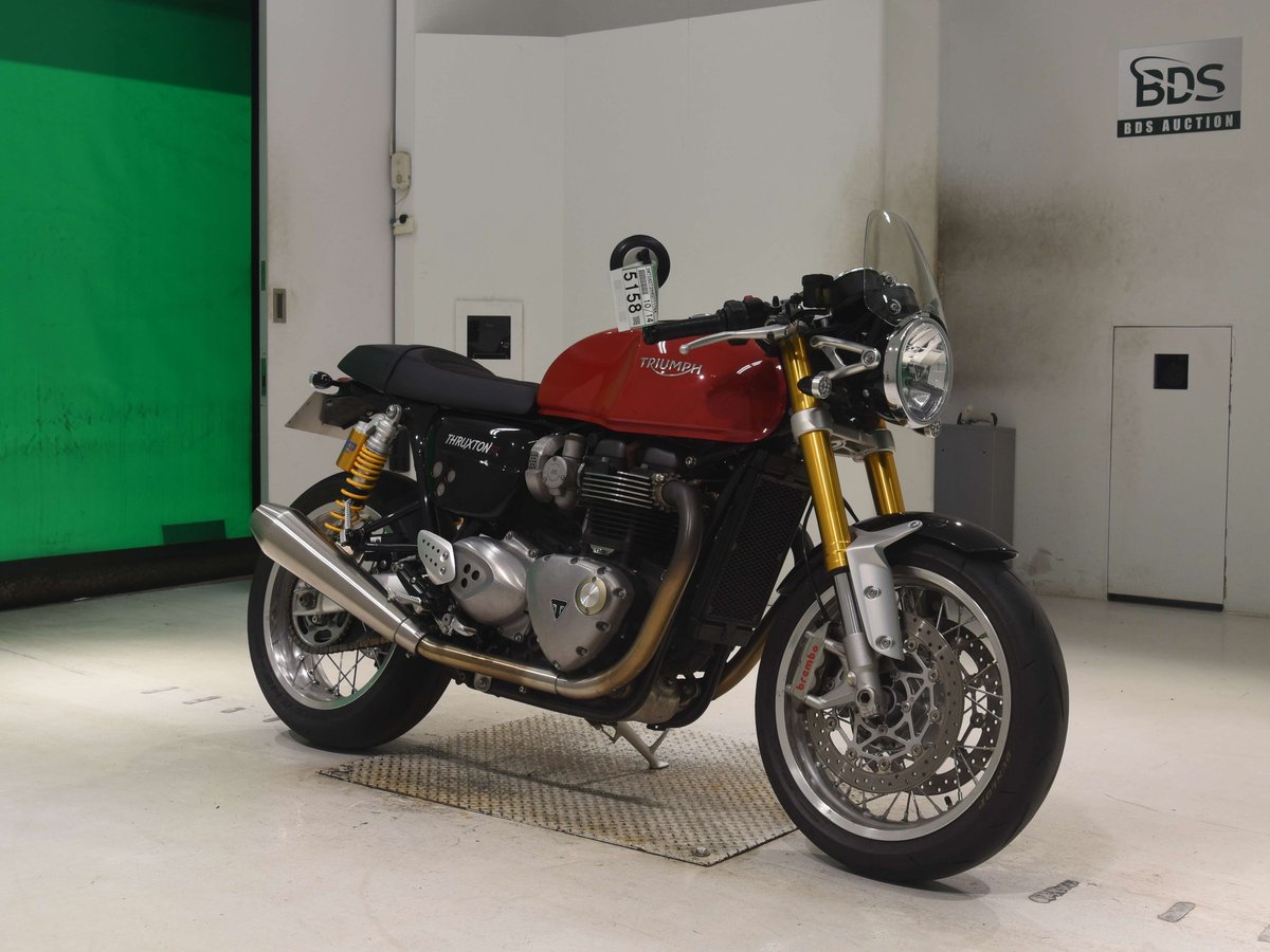 Triumph THRUXTON1200R 2016, рама SMTDAD72H4G771764 – мотоцикл из Японии с аукциона BDS, фото 3