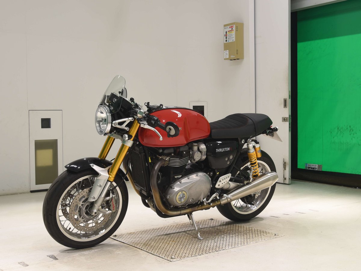 Triumph THRUXTON1200R 2016, рама SMTDAD72H4G771764 – мотоцикл из Японии с аукциона BDS, фото 4
