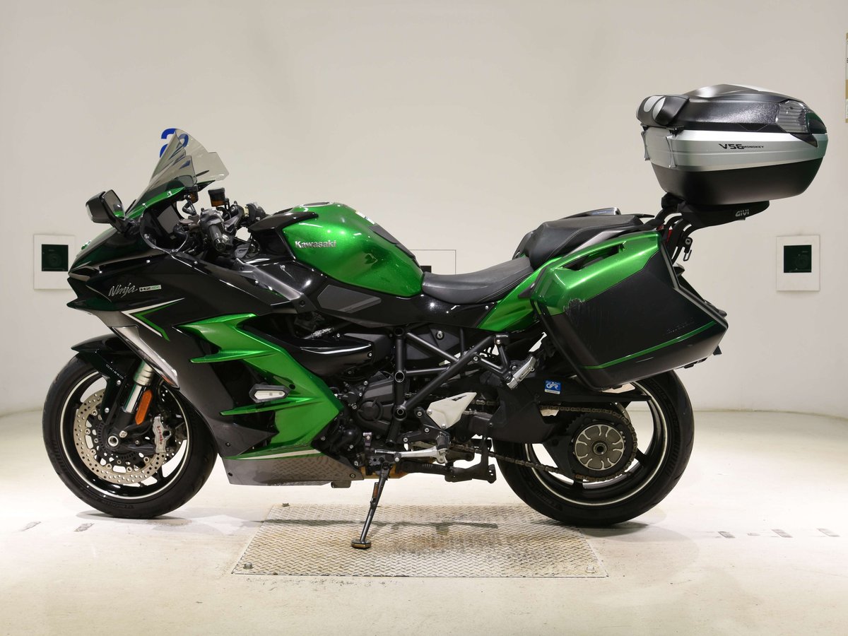 Kawasaki NINJA H2 SX SE 2023, рама ZXT02P-003753 – мотоцикл из Японии с аукциона BDS, фото 2