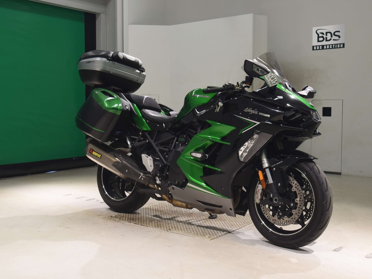 Kawasaki NINJA H2 SX SE 2023, рама ZXT02P-003753 – мотоцикл из Японии с аукциона BDS, фото 3