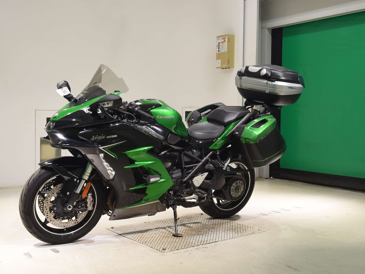 Kawasaki NINJA H2 SX SE 2023, рама ZXT02P-003753 – мотоцикл из Японии с аукциона BDS, фото 4