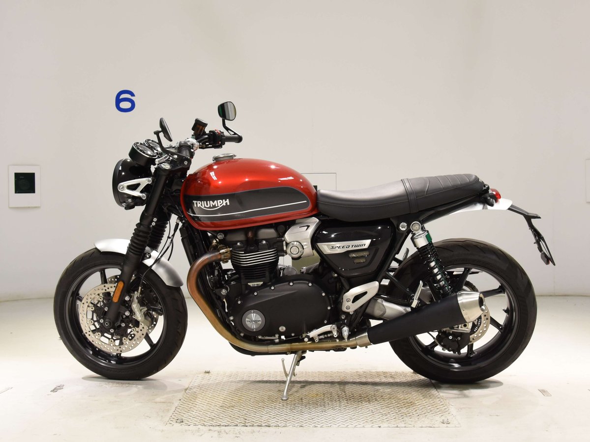 Triumph SPEED TWIN 2020, рама SMTDAD85H4LAA7741 – мотоцикл из Японии с аукциона BDS, фото 2