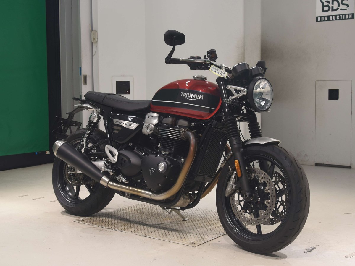 Triumph SPEED TWIN 2020, рама SMTDAD85H4LAA7741 – мотоцикл из Японии с аукциона BDS, фото 3