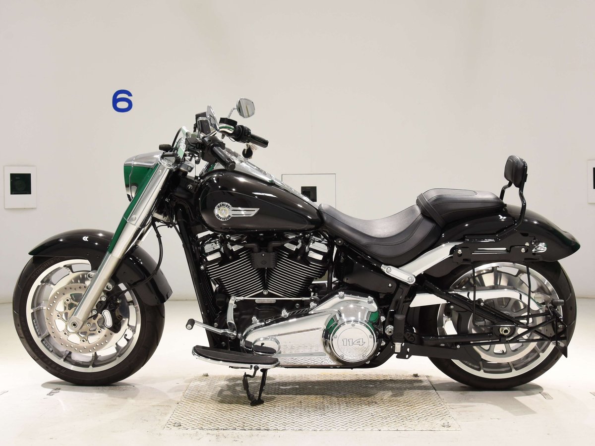 HD FATBOY FLFBS1868 2023, рама 5HD1YGK50PS012749 – мотоцикл из Японии с аукциона BDS, фото 2