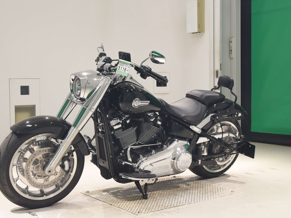 HD FATBOY FLFBS1868 2023, рама 5HD1YGK50PS012749 – мотоцикл из Японии с аукциона BDS, фото 4