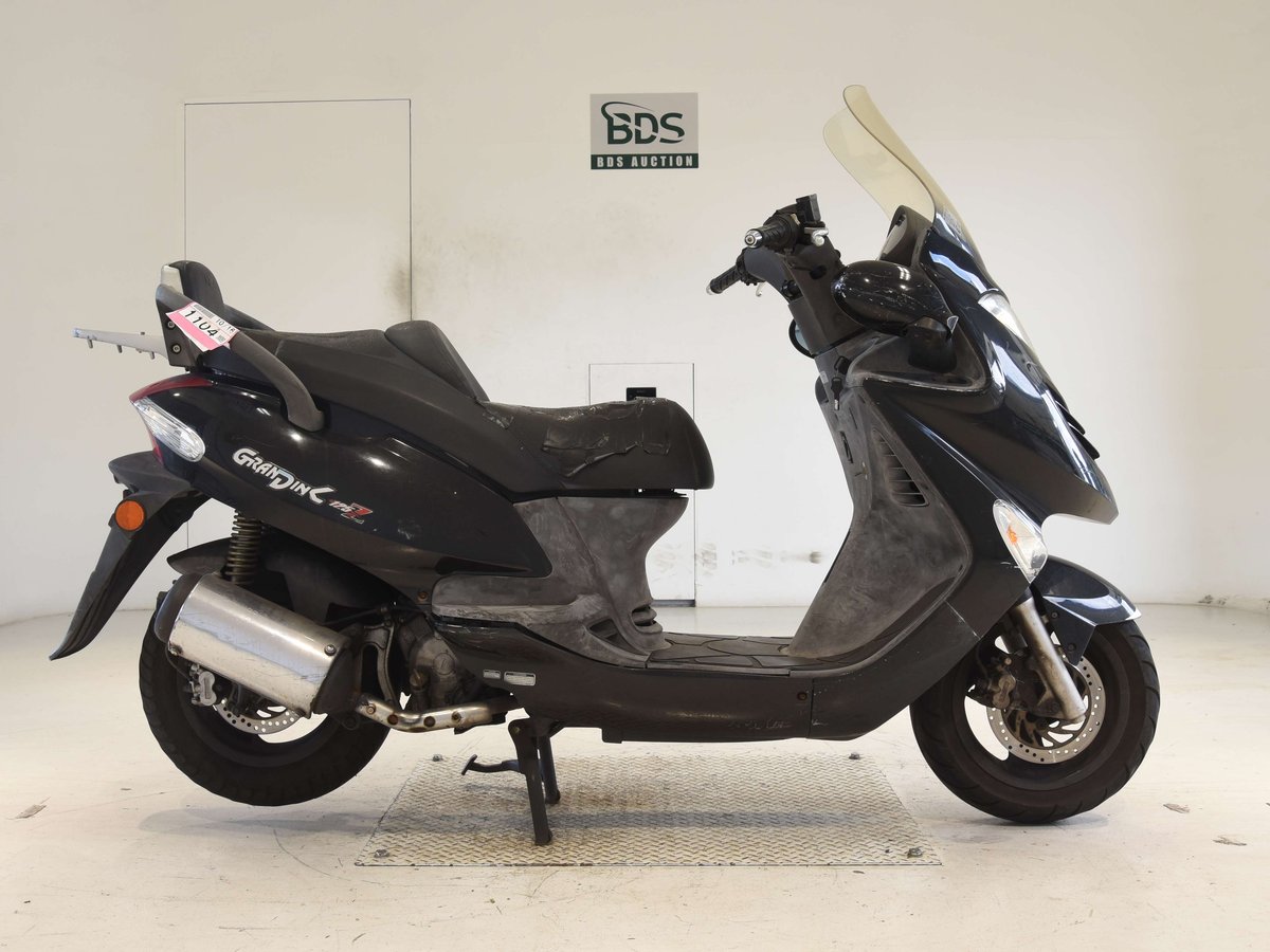 Kymco GRAND DINK125 2007, рама RFBSH25DC7R831791 – мотоцикл из Японии с аукциона BDS, фото 1
