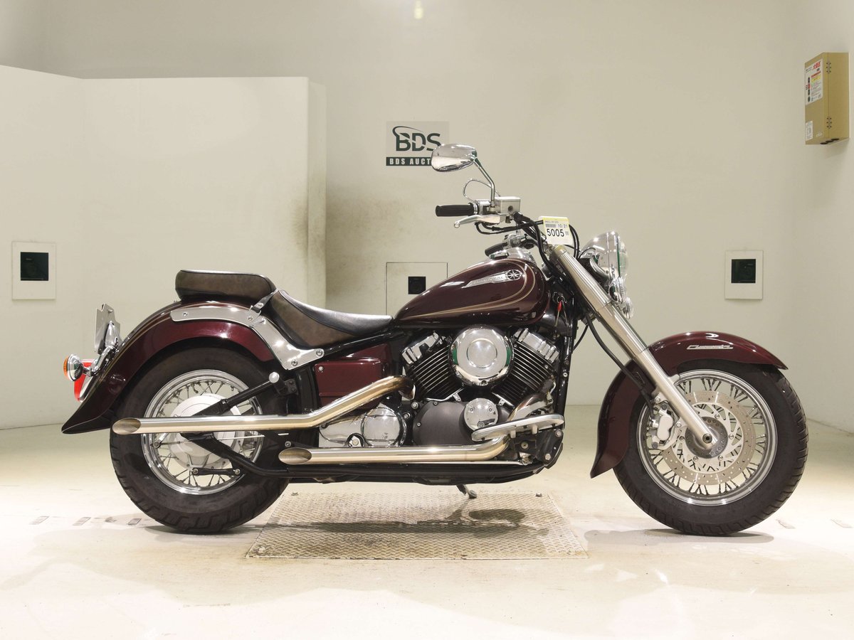 Yamaha DRAGSTAR XVS400 CLASSIC 2010, рама VH02J-001203 – мотоцикл из Японии с аукциона BDS, фото 1