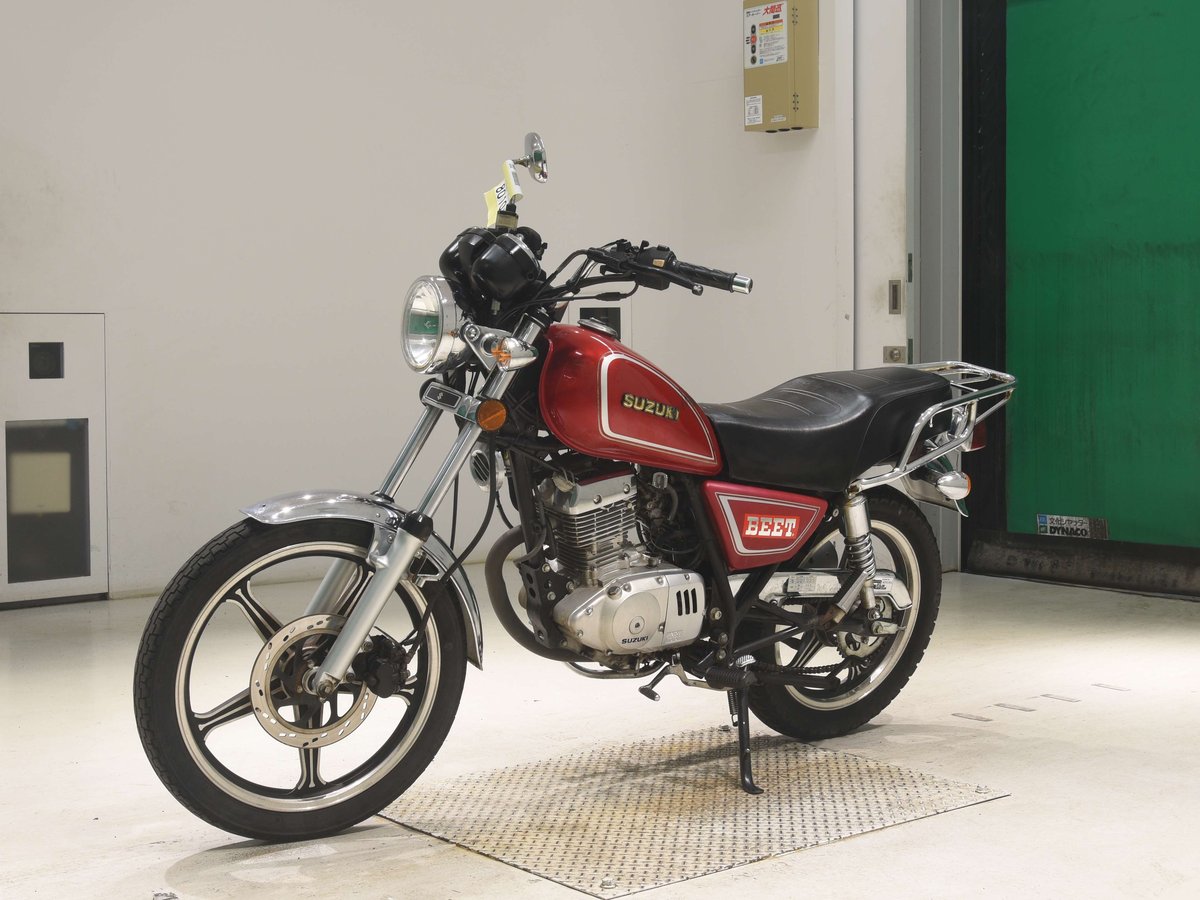 Suzuki GN125H 2014, рама LC6PCJ2N7E0002285 – мотоцикл из Японии с аукциона BDS, фото 4