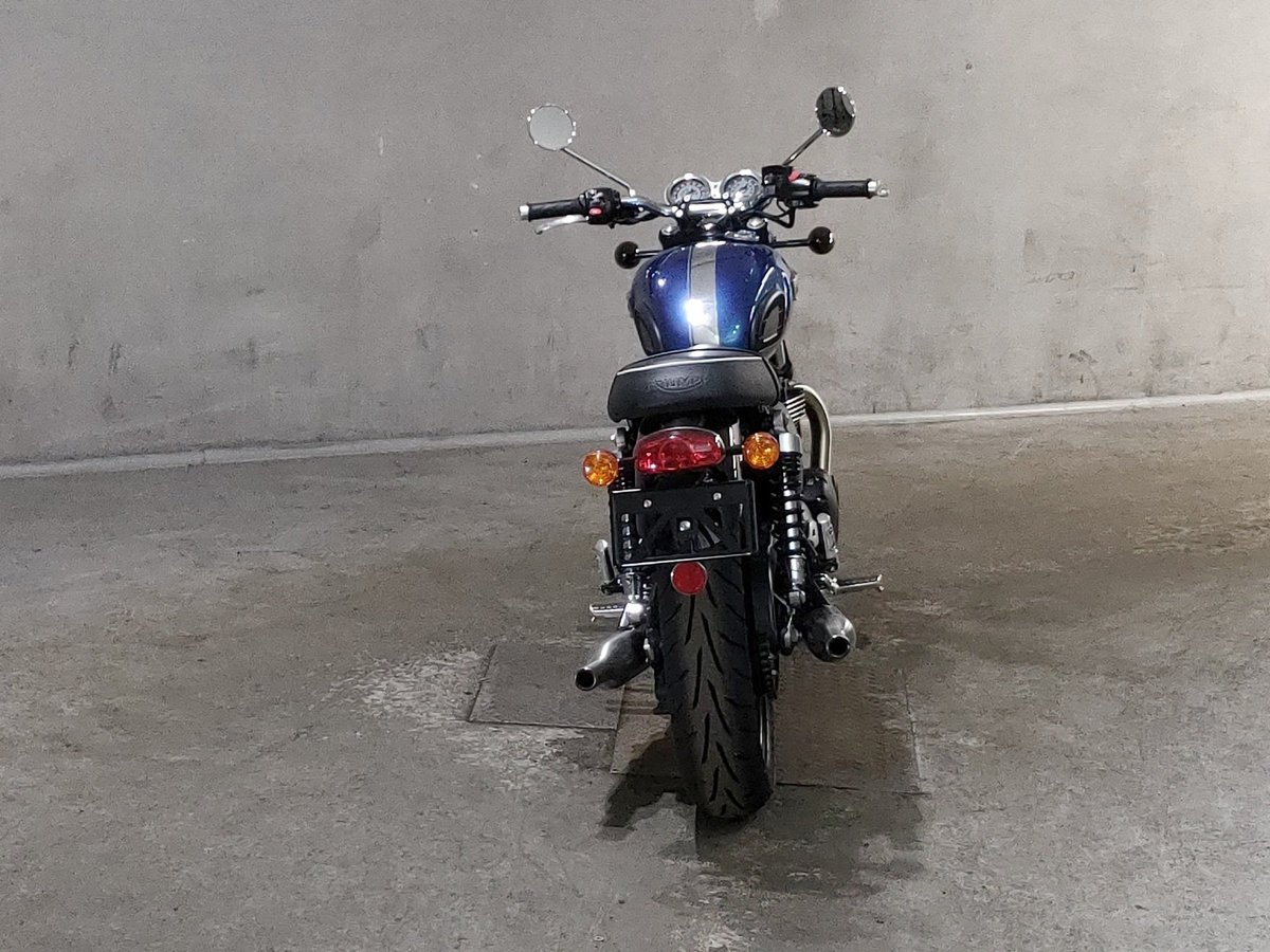 Triumph BONNEVILLE T100 2023, рама SMTDAD70GDPBJ1855 – мотоцикл из Японии с аукциона JBA, фото 4